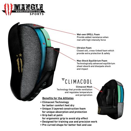 MS-7003 SPEED MESH FOCUS MITTS