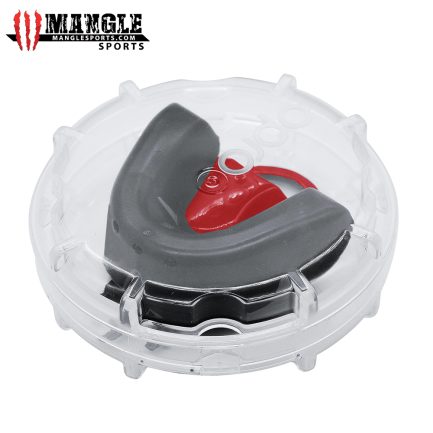 MS-6002 SILVER MOUTHGUARD - BLACK/RED ONLY