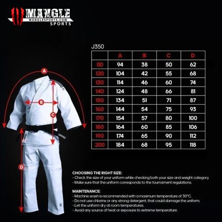 MS-10002 JUDO UNIFORM - 350G